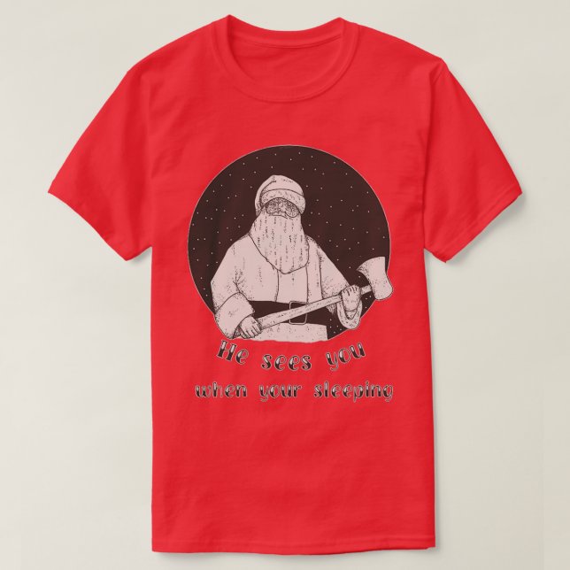 Santas flaws t shirt (Design framsida)