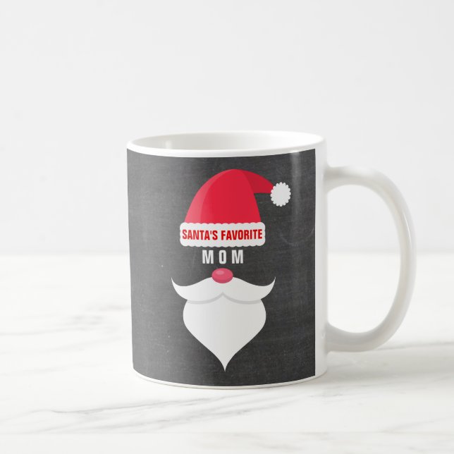 Santas för rolig jul favorit- anpassningsbar för kaffemugg (Höger)