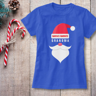 Santas för rolig jul favorit- anpassningsbar för t shirt
