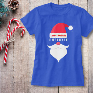 Santas för rolig jul favorit- anpassningsbar för tee shirt