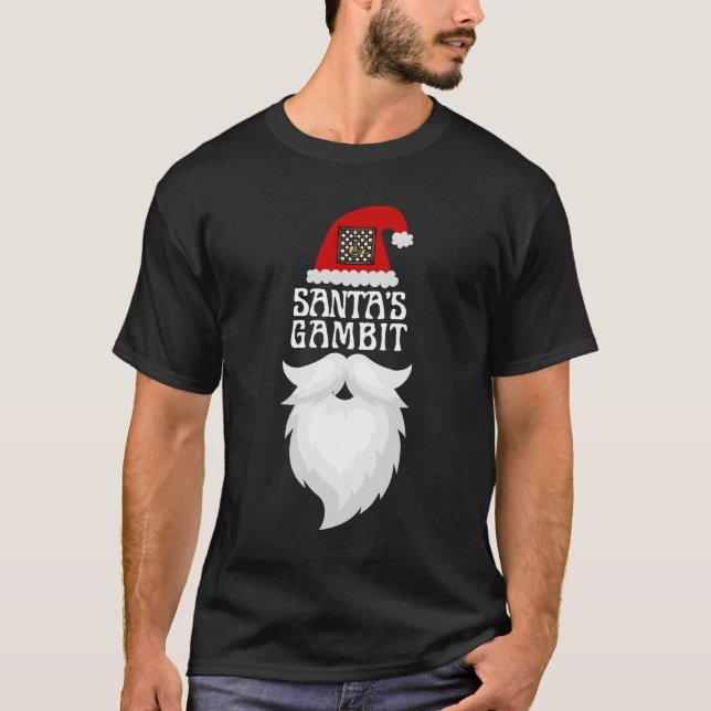 Santa's Gambit - julschack T-Shirt (Framsida)
