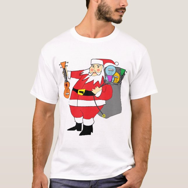 Santas gåva tee shirt (Framsida)