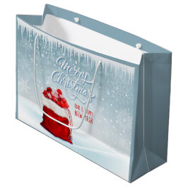 Santas Gift Bag, Icicles and Snöflingor