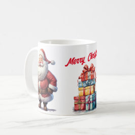 Santa's Gift Bounty Christmas Kaffemugg