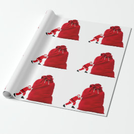 Santa's Gift Sack Wrapping Papper Presentpapper