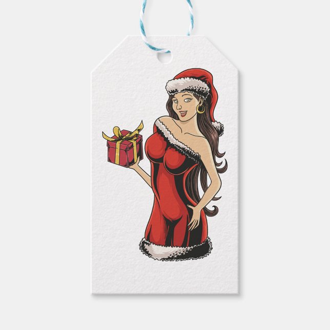 Santa's Girl Presentetikett (Skapare uppladdad)
