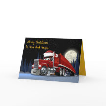 Santas halv lastbiljul