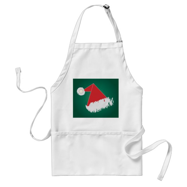 Santa's hat förkläde (Framsidan)