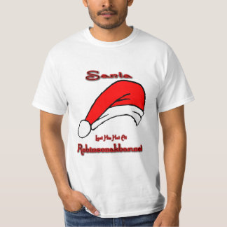 Santas hatt t shirt