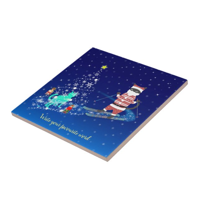 Santa's Heart-Warming Natt Natt Kakelplatta (Sidan)