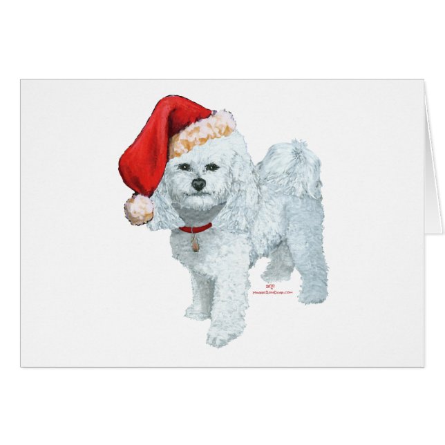 Santas Helper Hälsningskort (Framsidan Horizontal)