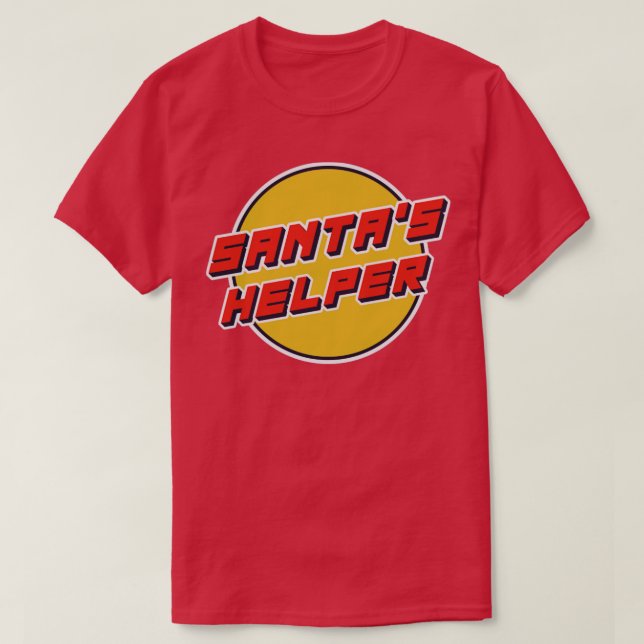 Santas Helper jul Gift T Shirt (Design framsida)