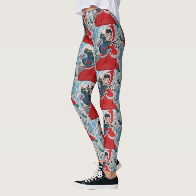Santa's Helper Leggings (Vänster)