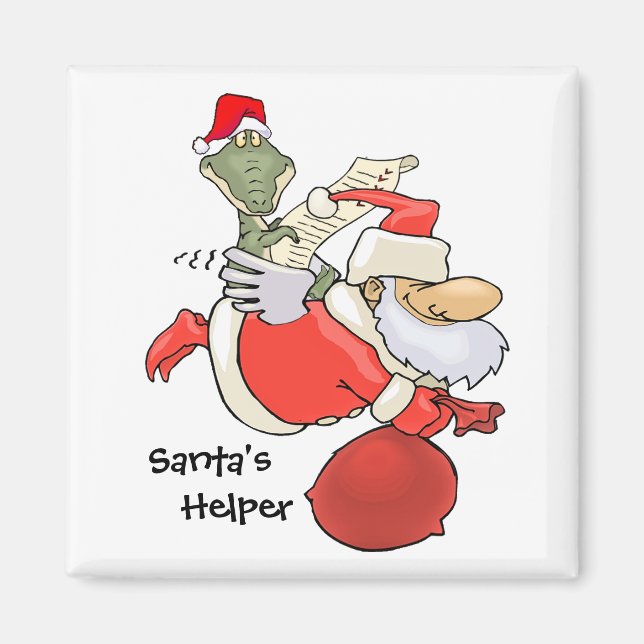 Santa's Helper Magnet (Framsidan)