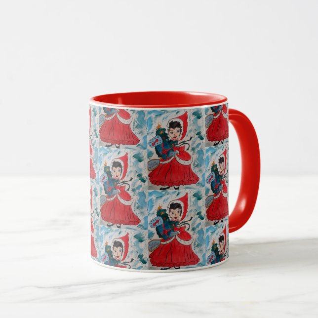 Santa's Helper Mugg (Framsida höger)