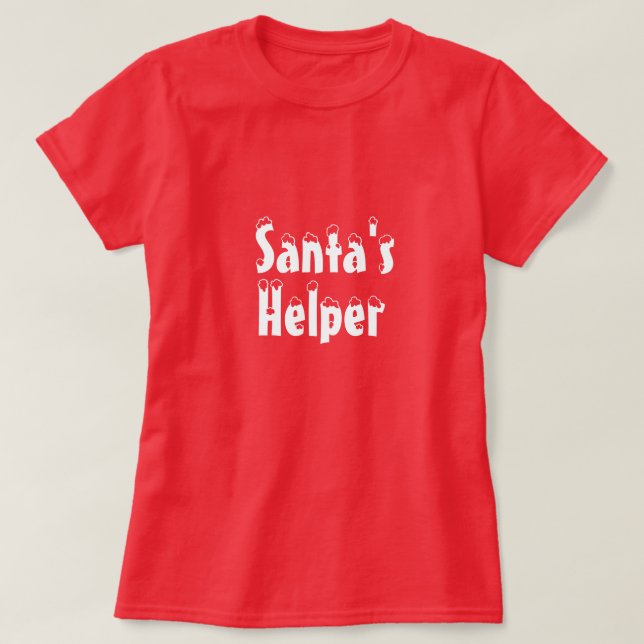 Santa's Helper T-Shirt (Design framsida)