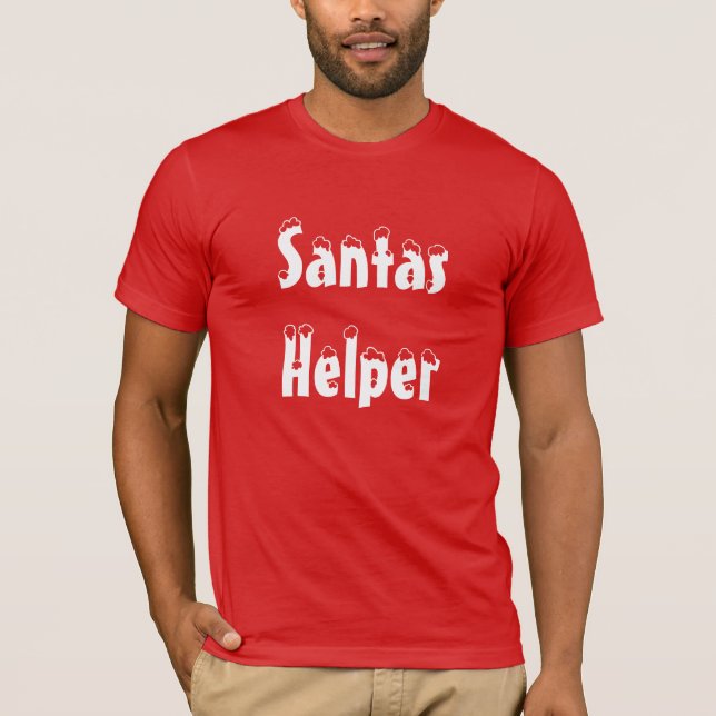 Santas Helper T-Shirt (Framsida)
