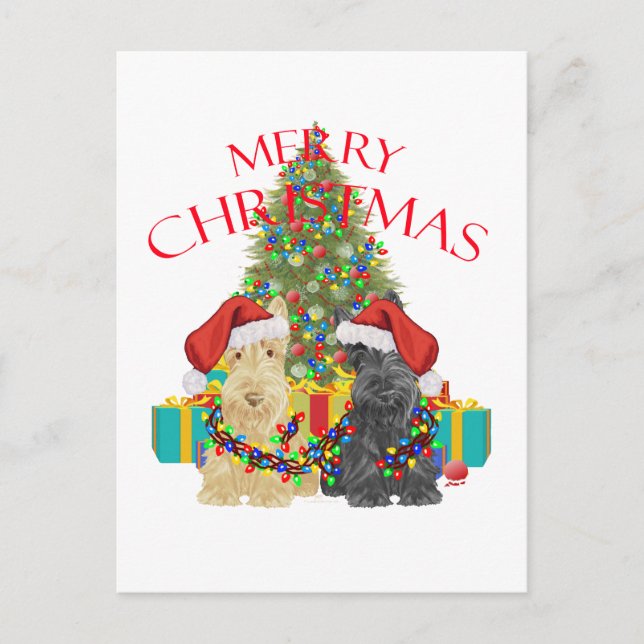 Santa's Helpers Helg Vykort (Framsida)