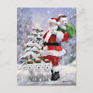 Santa's Helpers Helg Vykort
