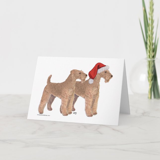 Santa's Helpers Helgkort (Framsida)