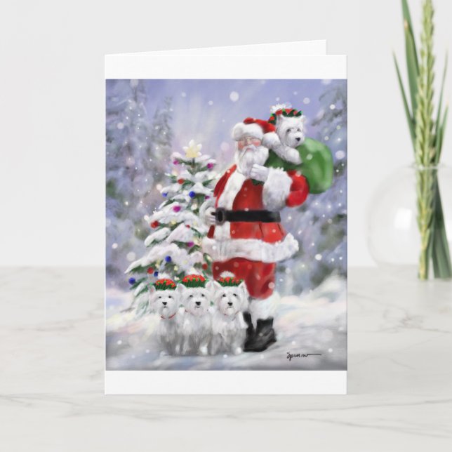 Santa's Helpers Helgkort (Framsida)