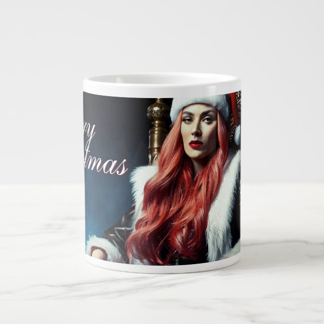 Santas hetaste syster - God Jul 03122024_0011 Jumbo Mugg (Framsidan)