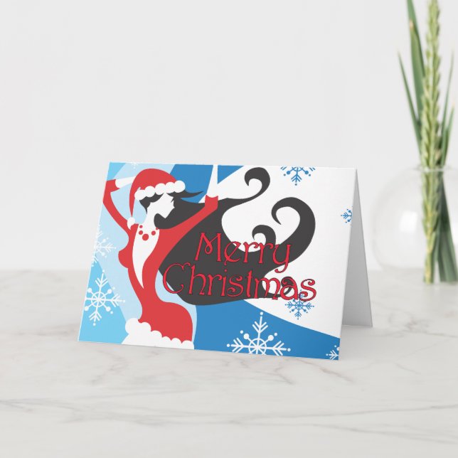 Santas hjälpreda - god jul helgkort (Framsida)