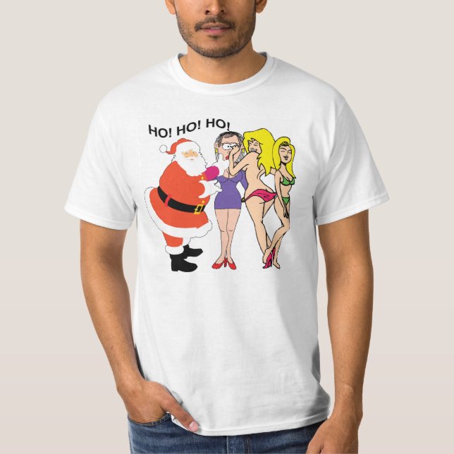 Santas hos t-shirt (Framsida)