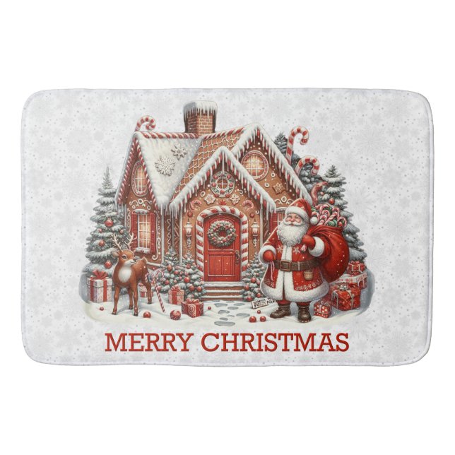 Santa's House Bath Mat Badrumsmatta (Framsidan)