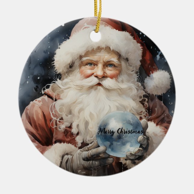 🎅 Santa's Jolly Glow Ornament 🎅 (Framsidan)