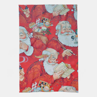 Santas julkökshandduk kökshandduk