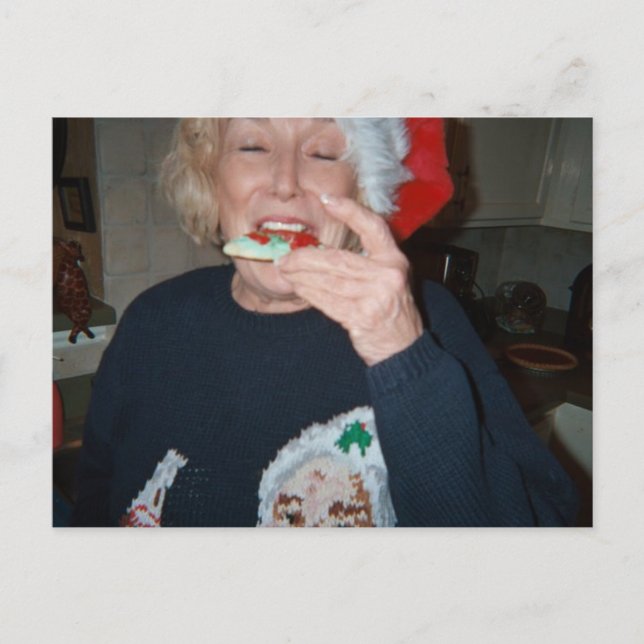 Santas kakor helg vykort (Framsida)