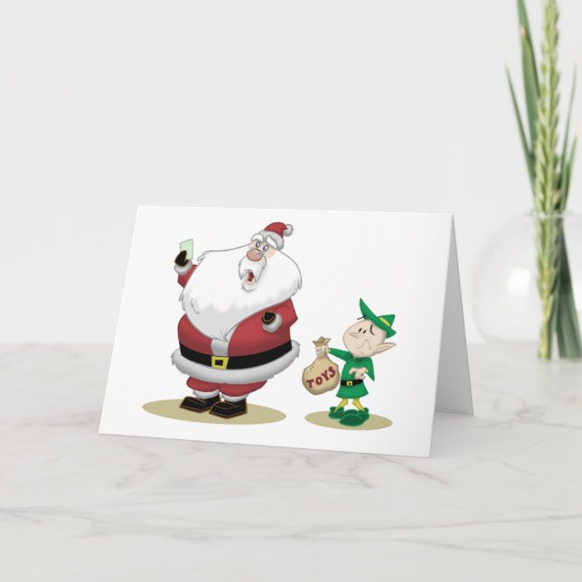 Santa's Kort List (Framsida)