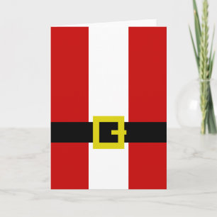 Santa's Kostym Helgkort