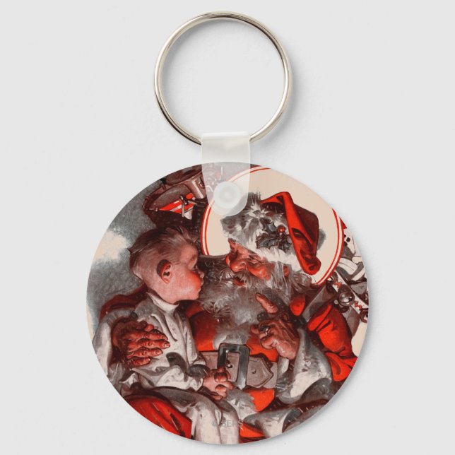 Santa's Lap Nyckelring (Framsida)