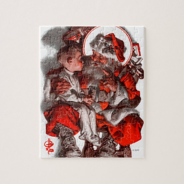 Santa's Lap Pussel (Vertikal)