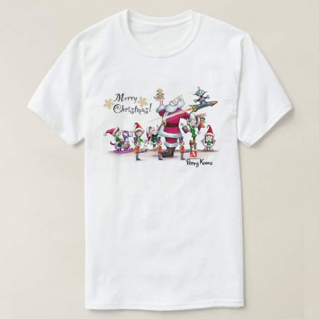 Santa's Leksak Shop Tee Shirt (Design framsida)