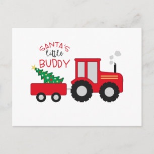 Santa's Lil'Buddy Vykort