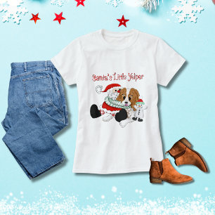 Santas lilla gullstjärna Cavalier King Charles T Shirt