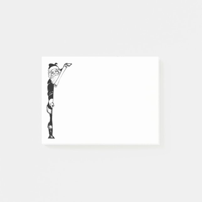 Santas listar post-it block (Framsida)