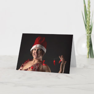 Santas lite älva helgkort
