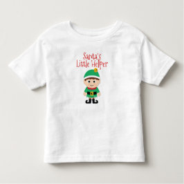Santas lite Bodysuit för hjälpredapojke T Shirt