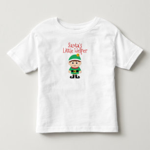 Santas lite Bodysuit för hjälpredapojke T Shirt