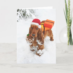 Santas lite hjälpreda helgkort