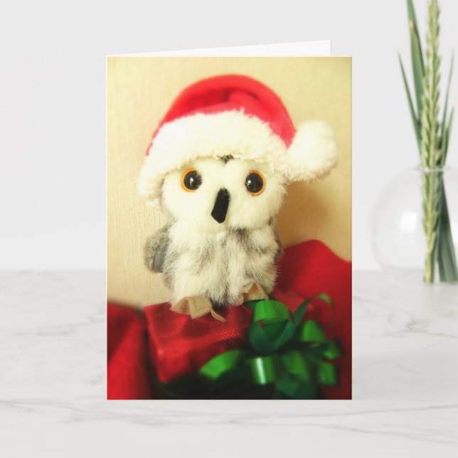 Santas lite hjälpreda helgkort (Framsida)