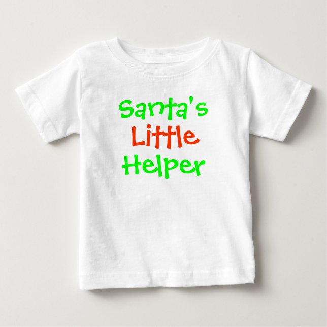 Santas lite hjälpreda tee shirt (Framsida)