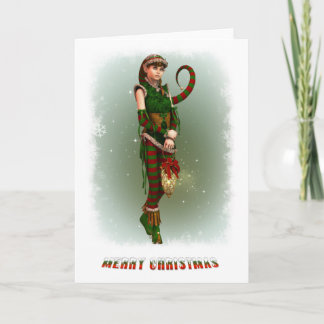 Santas Little Helper Amy Helgkort