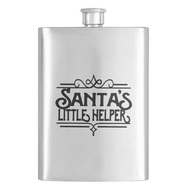 Santa's Little Helper Classic Flask Fickplunta (Framsidan)