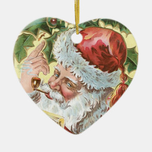 Santa's Little Helper Julgransprydnad Keramik