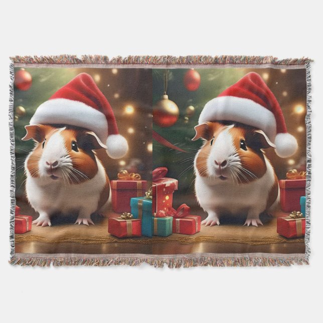"Santa's Little Helper: Julguinea Gris" Filt (Framsidan)
